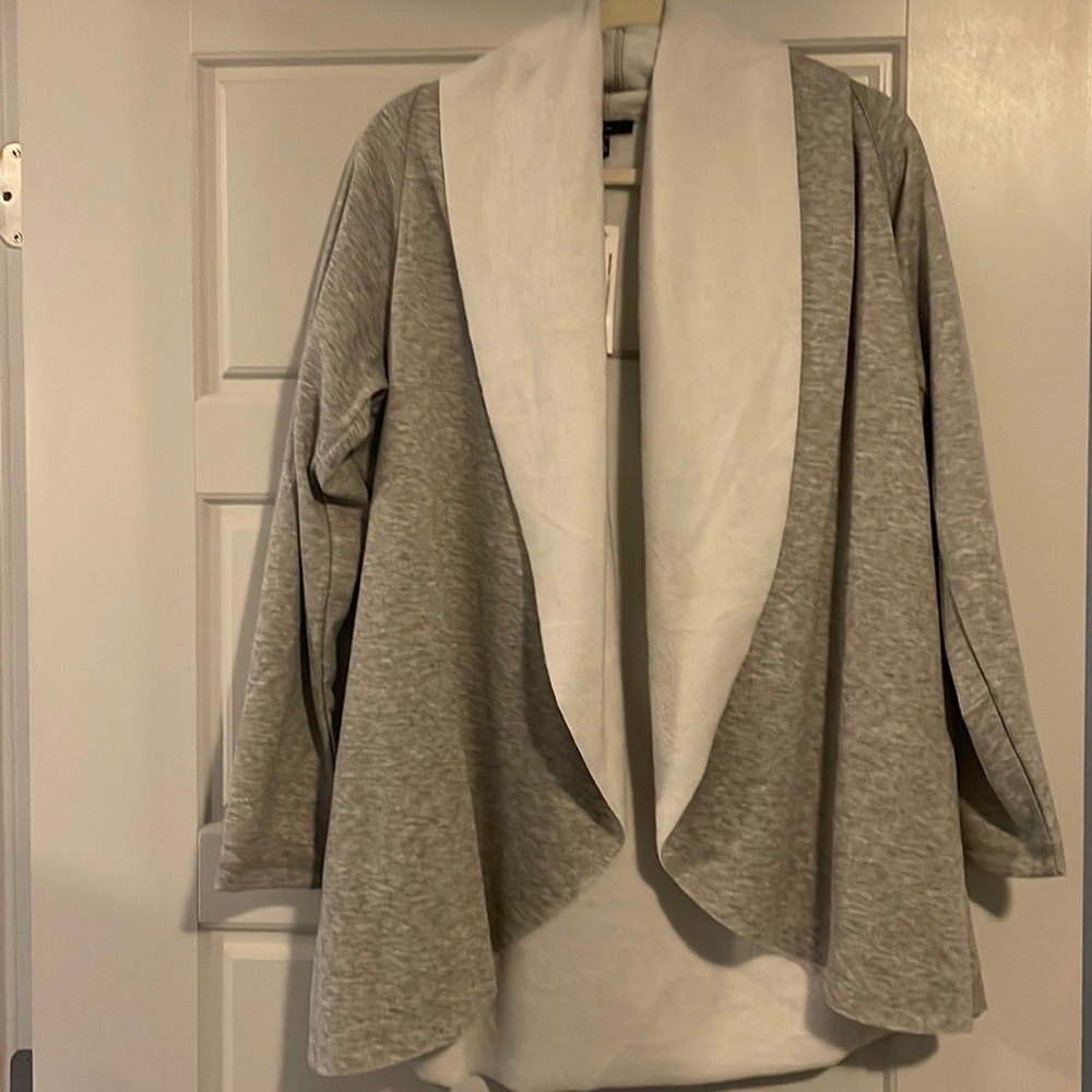 NWT Anthropologie DREW Morrison Cozy Cardigan, S, Gray